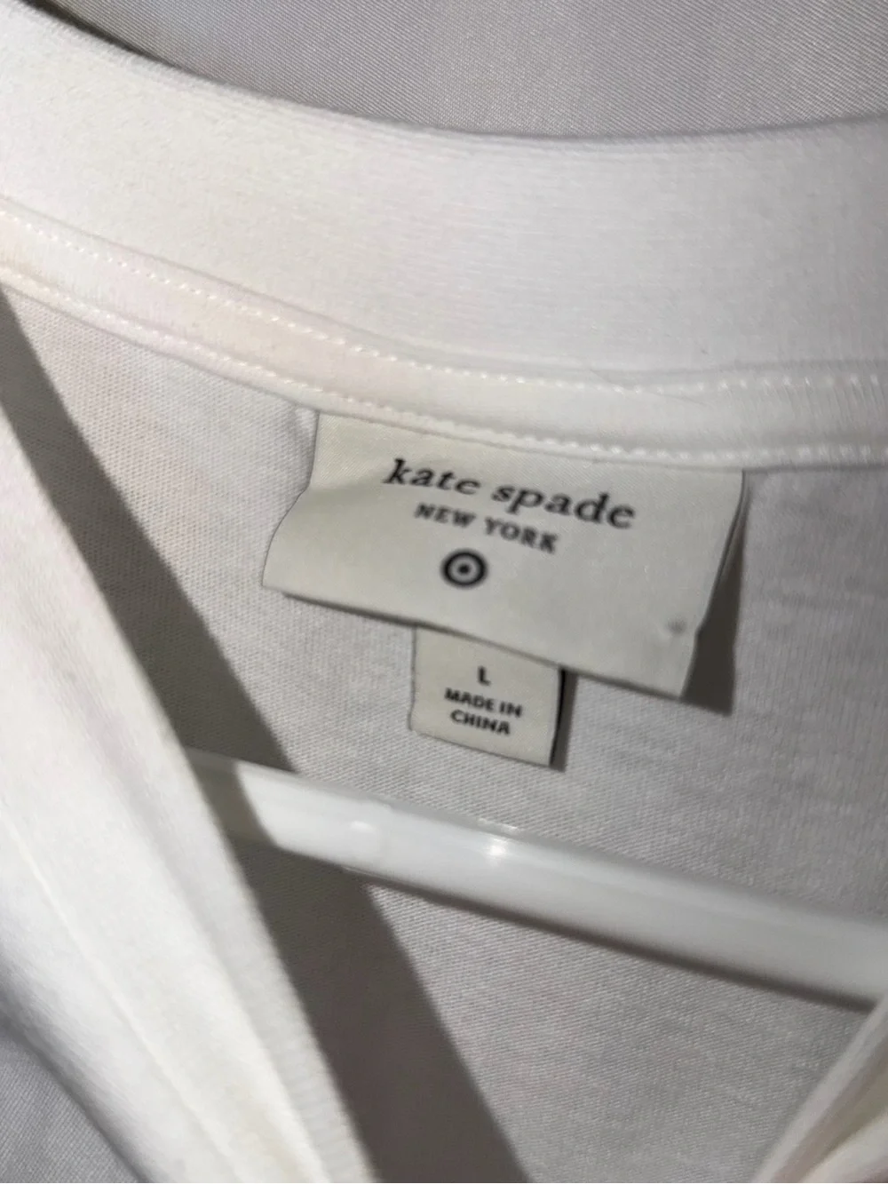 Champagne & French Fries White Short Sleeve Tee - Picture 3 of 5